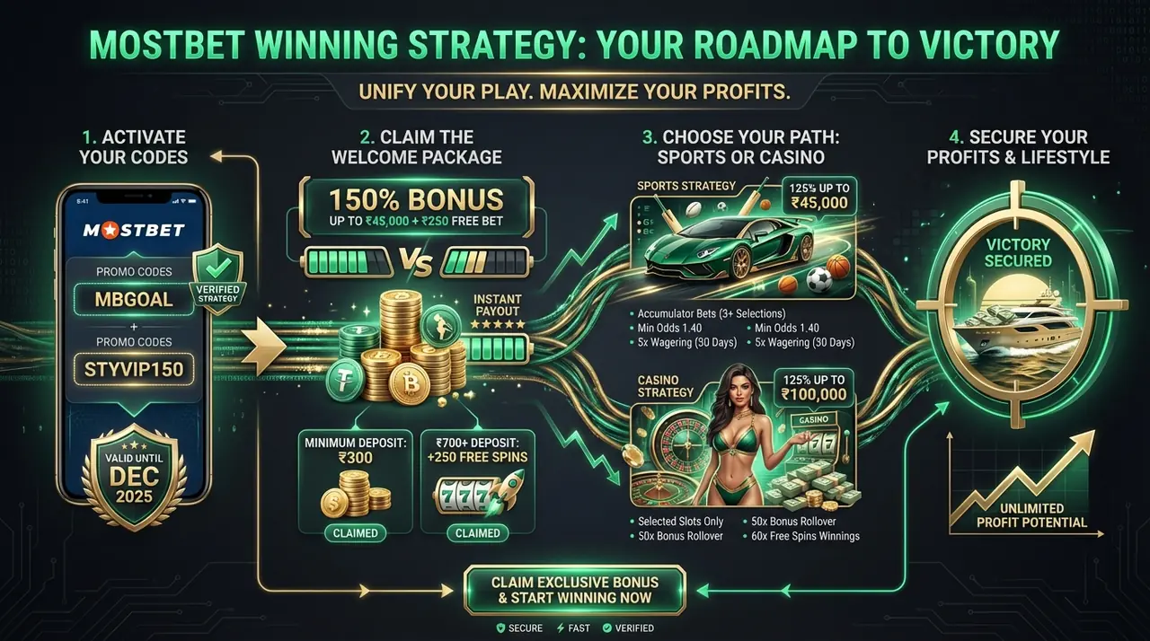 Mostbet promo code